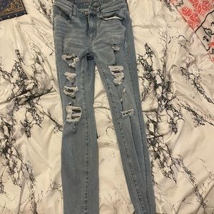 American Eagle Nexxt Level Stretch skinny jeans. Size 2